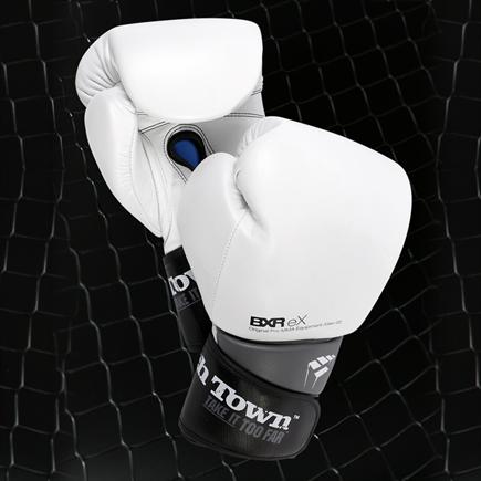 PunchTown BXR eX White Sparring Gloves